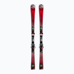 Kalnų slidės Rossignol Hero Elite ST TI K + apkaustai SPX14 black/red