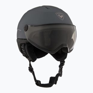 Slidinėjimo šalmas Rossignol Fit Visor Impacts Photo grey