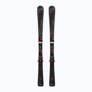 Moteriškos kalnų slidės Rossignol Nova 14 K + apkaustai NX12 matte black/metallic black