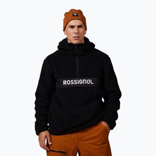 Vyriškas džemperis Rossignol Alltrack Anorak Fleece black