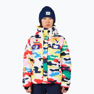 Moteriška slidinėjimo striukė Rossignol JCC Allsnow Down jcc camo print