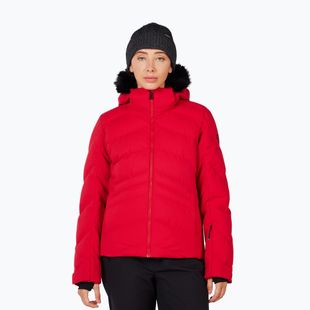 Moteriška slidinėjimo striukė Rossignol Staci Insulated ruby red