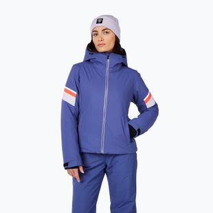 Moteriška slidinėjimo striukė Rossignol Strawpile Jkt future blue