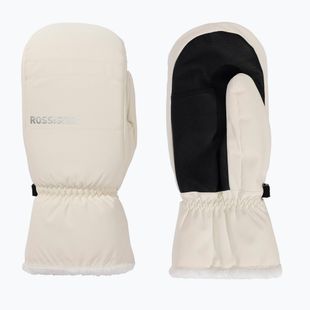 Moteriškos slidinėjimo pirštinės Rossignol Perfy M natural white