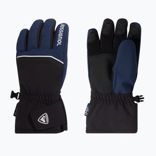 Vaikiškos slidinėjimo pirštinės Rossignol Tech Impr G dark navy
