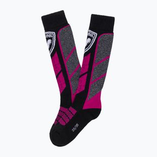 Vaikiškos slidinėjimo kojinės Rossignol Jr Thermotech orchid pink