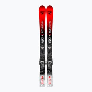 Vaikiškos kalnų slidės + apkaustai Rossignol Hero Multi-Event Pro 130-160 Jr + Xpress 7 GW
