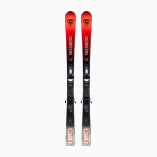 Vaikiškos kalnų slidės + apkaustai Rossignol Hero Multi-Event Pro 110-130 Kid-X + Kid 4 GW