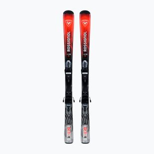 Vaikiškos kalnų slidės + apkaustai Rossignol Hero Jr 130-150 + Xpress 7 GW
