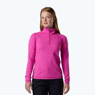 Moteriškas flisinis džemperis Rossignol Mid Layer Stretch Half Zip electric fuchsia