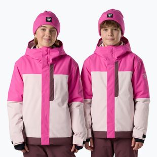Vaikiška slidinėjimo striukė Rossignol Wispile Insulated electric fuchsia