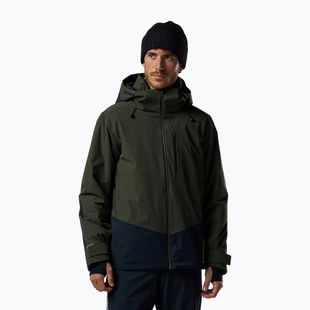 Vyriška slidinėjimo striukė Rossignol 4WS Blackside Insulated olive shadow/black