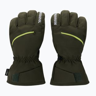 Vyrų slidinėjimo pirštinės Rossignol Perf R-Shell Thermal olive shadow