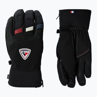 Vyrų slidinėjimo pirštinės Rossignol Strato R-Shell Dry black