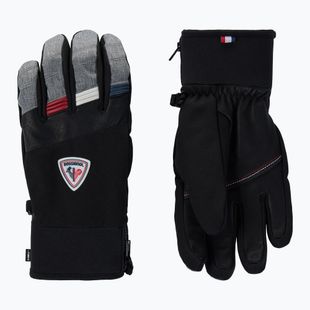 Vyrų slidinėjimo pirštinės Rossignol Strato R-Shell Dry heather grey