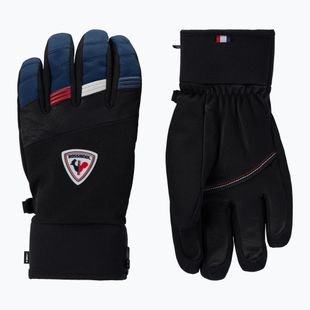 Vyrų slidinėjimo pirštinės Rossignol Strato R-Shell Dry dark navy