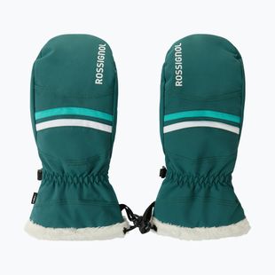 Moteriškos slidinėjimo pirštinės Rossignol Piste Mittens R-Shell Dry transformative teal