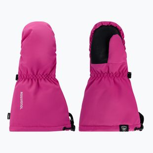 Vaikiškos slidinėjimo pirštinės Rossignol Mittens R-Shell Dry electric fuchsia