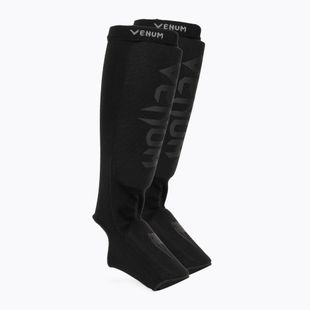 Blauzdų ir pėdų apsaugos Venum Kontact Shin Guards black/black