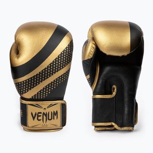 Bokso pirštinės Venum Lightning Boxing gold/black