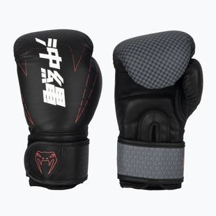 Vaikiškos bokso pirštinės Venum Okinawa 3.0 black/red