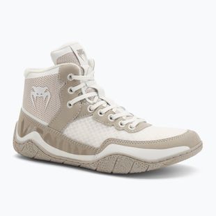 Bokso bateliai Venum Elite Wrestling beige/sand