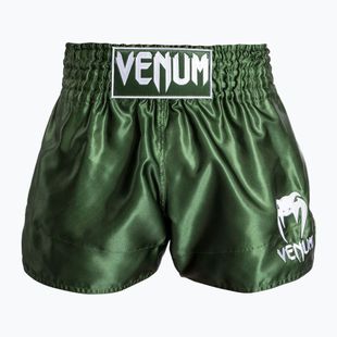 Vyriški treniruočių šortai Venum Classic Muay Thai khaki/white