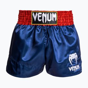 Vyriški treniruočių šortai Venum Classic Muay Thai mėlyna/raudona/balta