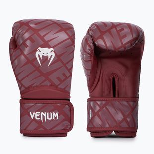 Bokso pirštinės Venum Contender 1.5 XT Boxing burgundy/white