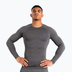 Vyriški marškinėliai ilgomis rankovėmis Venum Contender Rashguard grey
