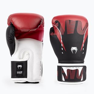 Bokso pirštinės Venum Adrenaline Boxing black/red