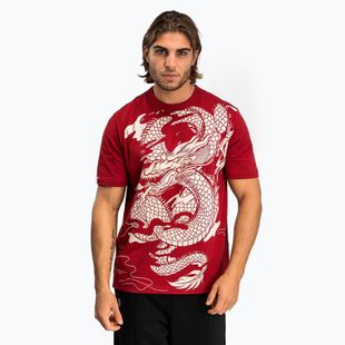 Vyriški marškinėliai Venum Dragon’S Flight Men’S T-Shirt cherry red/cream white