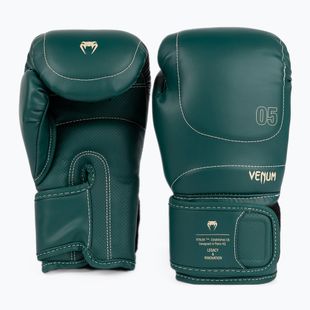 Vyriškos bokso pirštinės Venum Impact Evo Boxing Gloves 16 OZ emerald green