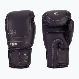 Vyriškos bokso pirštinės Venum Impact Evo Boxing Gloves deep purple