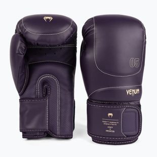 Vyriškos bokso pirštinės Venum Impact Evo Boxing Gloves deep purple