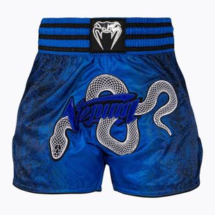 Moteriški treniruočių šortai Venum Amazonia Women’s Muay Thai ultramarine blue