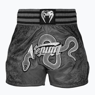 Moteriški treniruočių šortai Venum Amazonia Women’s Muay Thai dark grey