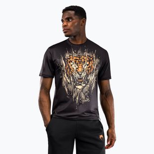 Vyriški treniruočių marškinėliai Venum Tiger Men'S Dry Tech T-Shirt black/neon orange
