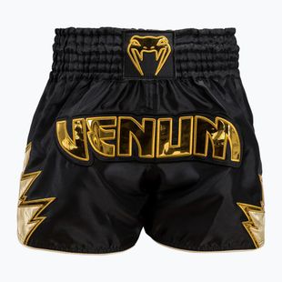 Vyriški treniruočių šortai Venum Inferno Muay Thai black/gold