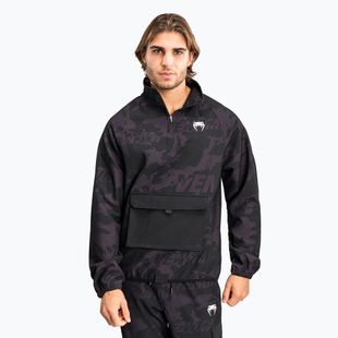 Vyriškas džemperis Venum Trooper Men'S Half Zip Jacket black/purple