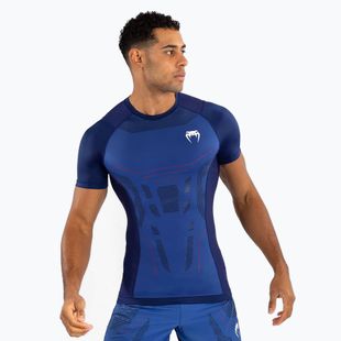 Vyriški marškinėliai Venum Technical 3.0 Short Sleeve Rashguard night blue
