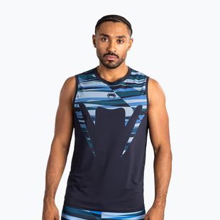 Vyriškas bėgimo tanktopas Venum Rapid shadow blue 05371