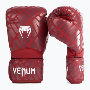 Vaikiškos bokso pirštinės Venum Contender 1.5 XT Kids white/burgundy