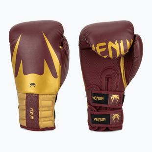 Bokso pirštinės Venum Reverso Boxing red/gold