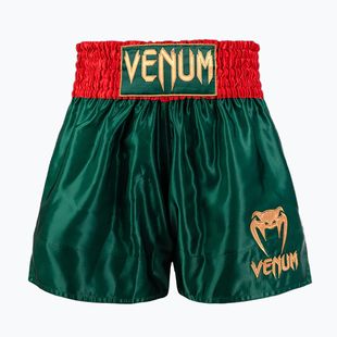 Vyriški treniruočių šortai Venum Classic Muay Thai deep forest green