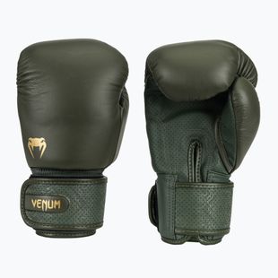 Bokso pirštinės Venum Power 2.0 gilios miško žalios spalvos