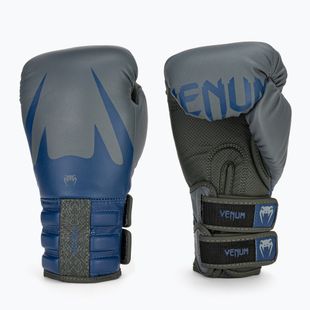 Bokso pirštinės Venum Reverso Boxing storm grey/royal blue