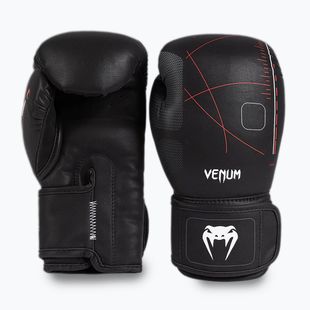 Bokso pirštinės Venum Tactical XT black/fire red