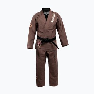 GI braziliškojo jiu-jitsu Venum Elite 5.0 šokoladinės rudos spalvos