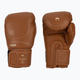 Vyriškos bokso pirštinės Venum Impact Evo VENUM-05061-058 chocolate